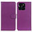 Coque Portefeuille Livre Cuir Etui Clapet A03D pour Huawei Honor X6a Violet