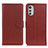 Coque Portefeuille Livre Cuir Etui Clapet A03D pour Motorola Moto E32s Marron