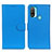 Coque Portefeuille Livre Cuir Etui Clapet A03D pour Motorola Moto E40 Bleu Ciel