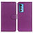 Coque Portefeuille Livre Cuir Etui Clapet A03D pour Motorola Moto Edge 20 Pro 5G Violet