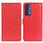 Coque Portefeuille Livre Cuir Etui Clapet A03D pour Motorola Moto Edge (2021) 5G Rouge