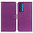 Coque Portefeuille Livre Cuir Etui Clapet A03D pour Motorola Moto Edge (2021) 5G Violet