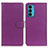 Coque Portefeuille Livre Cuir Etui Clapet A03D pour Motorola Moto Edge Lite 5G Violet