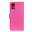 Coque Portefeuille Livre Cuir Etui Clapet A03D pour Motorola Moto Edge S 5G Rose Rouge