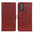 Coque Portefeuille Livre Cuir Etui Clapet A03D pour Motorola Moto G Play (2023) Marron