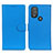 Coque Portefeuille Livre Cuir Etui Clapet A03D pour Motorola Moto G Power (2022) Bleu Ciel