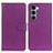 Coque Portefeuille Livre Cuir Etui Clapet A03D pour Motorola Moto G200 5G Violet