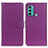 Coque Portefeuille Livre Cuir Etui Clapet A03D pour Motorola Moto G40 Fusion Violet