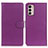 Coque Portefeuille Livre Cuir Etui Clapet A03D pour Motorola Moto G42 Violet