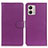 Coque Portefeuille Livre Cuir Etui Clapet A03D pour Motorola Moto G53j 5G Violet
