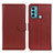 Coque Portefeuille Livre Cuir Etui Clapet A03D pour Motorola Moto G60 Marron