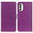 Coque Portefeuille Livre Cuir Etui Clapet A03D pour Motorola Moto G71s 5G Violet