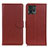 Coque Portefeuille Livre Cuir Etui Clapet A03D pour Motorola Moto G72 Marron