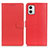Coque Portefeuille Livre Cuir Etui Clapet A03D pour Motorola Moto G73 5G Rouge