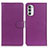 Coque Portefeuille Livre Cuir Etui Clapet A03D pour Motorola Moto G82 5G Violet