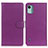 Coque Portefeuille Livre Cuir Etui Clapet A03D pour Nokia C12 Plus Violet