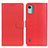 Coque Portefeuille Livre Cuir Etui Clapet A03D pour Nokia C12 Rouge