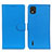 Coque Portefeuille Livre Cuir Etui Clapet A03D pour Nokia C2 2nd Edition Bleu Ciel