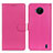 Coque Portefeuille Livre Cuir Etui Clapet A03D pour Nokia C20 Plus Rose Rouge