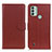 Coque Portefeuille Livre Cuir Etui Clapet A03D pour Nokia C31 Marron