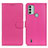 Coque Portefeuille Livre Cuir Etui Clapet A03D pour Nokia C31 Rose Rouge