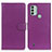 Coque Portefeuille Livre Cuir Etui Clapet A03D pour Nokia C31 Violet