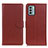 Coque Portefeuille Livre Cuir Etui Clapet A03D pour Nokia G22 Marron