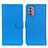 Coque Portefeuille Livre Cuir Etui Clapet A03D pour Nokia G42 5G Bleu Ciel