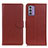 Coque Portefeuille Livre Cuir Etui Clapet A03D pour Nokia G42 5G Marron