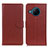 Coque Portefeuille Livre Cuir Etui Clapet A03D pour Nokia X100 5G Marron