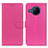 Coque Portefeuille Livre Cuir Etui Clapet A03D pour Nokia X100 5G Rose Rouge