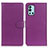 Coque Portefeuille Livre Cuir Etui Clapet A03D pour OnePlus 9R 5G Violet