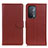 Coque Portefeuille Livre Cuir Etui Clapet A03D pour OnePlus Nord N200 5G Marron