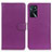 Coque Portefeuille Livre Cuir Etui Clapet A03D pour Oppo A16s Violet