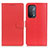 Coque Portefeuille Livre Cuir Etui Clapet A03D pour Oppo A54 5G Rouge
