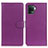 Coque Portefeuille Livre Cuir Etui Clapet A03D pour Oppo A94 4G Violet