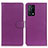 Coque Portefeuille Livre Cuir Etui Clapet A03D pour Oppo K9 5G Violet