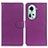 Coque Portefeuille Livre Cuir Etui Clapet A03D pour Oppo Reno11 5G Violet