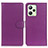 Coque Portefeuille Livre Cuir Etui Clapet A03D pour Realme C35 Violet