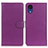 Coque Portefeuille Livre Cuir Etui Clapet A03D pour Samsung Galaxy A03 Core Violet