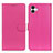 Coque Portefeuille Livre Cuir Etui Clapet A03D pour Samsung Galaxy A04E Rose Rouge