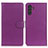 Coque Portefeuille Livre Cuir Etui Clapet A03D pour Samsung Galaxy A04s Violet