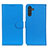 Coque Portefeuille Livre Cuir Etui Clapet A03D pour Samsung Galaxy A13 5G Bleu Ciel