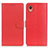 Coque Portefeuille Livre Cuir Etui Clapet A03D pour Samsung Galaxy A22 5G SC-56B Rouge