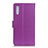 Coque Portefeuille Livre Cuir Etui Clapet A03D pour Samsung Galaxy M02 Violet