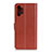 Coque Portefeuille Livre Cuir Etui Clapet A03D pour Samsung Galaxy M32 5G Marron