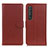 Coque Portefeuille Livre Cuir Etui Clapet A03D pour Sony Xperia 1 III Marron