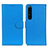 Coque Portefeuille Livre Cuir Etui Clapet A03D pour Sony Xperia 1 IV Bleu Ciel