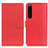Coque Portefeuille Livre Cuir Etui Clapet A03D pour Sony Xperia 1 IV Rouge