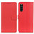 Coque Portefeuille Livre Cuir Etui Clapet A03D pour Sony Xperia 10 III Rouge